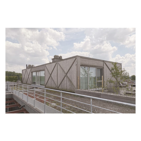 De Groote Fabrieke met penthouse in CLT, gerealiseerd door Devos BV