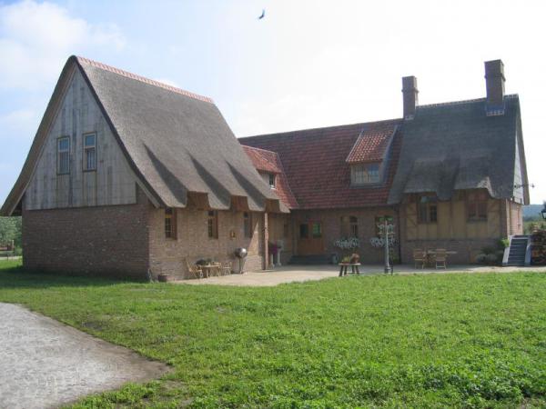 Landelijke gevel met authentieke landelijke uitstraling